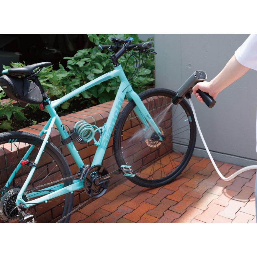 サインハウス ポケッタブル高圧洗浄機(ブラック) SPICERR