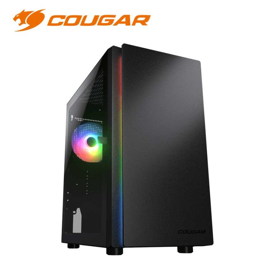 COUGAR｜クーガー ミニタワーPCケース Purity RGB(ブラック) CGR-5PC4B