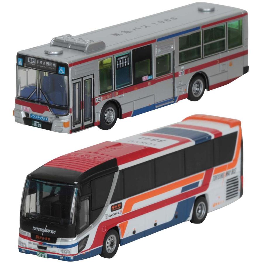トミーテック N ザ バスコレクション 返品種別B 通販 激安 （人気激安） 創立30周年記念 東急バス 2台セット