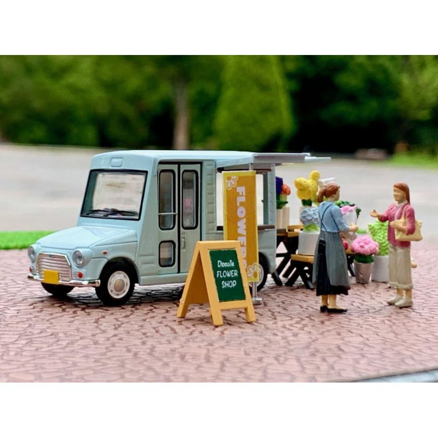 トミーテック 1/ 64 ジオコレ64 #カースナップ17a 花屋(321606 トミーテック 1/ 64 ジオコレ64 #カースナップ17a 花屋(321606