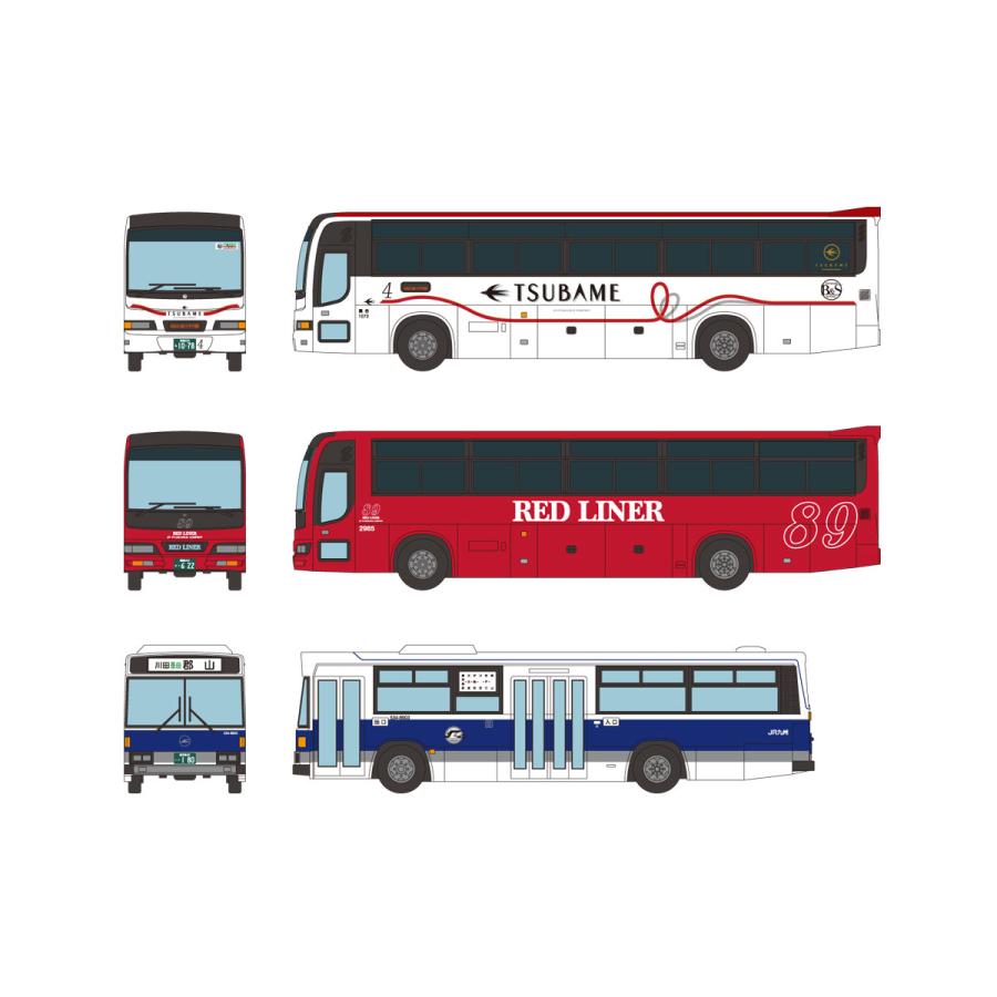 トミーテック N 即納 最大半額 ザ バスコレクション JR九州バス設立20周年記念3台セット 最大68%OFFクーポン 返品種別B4 455円
