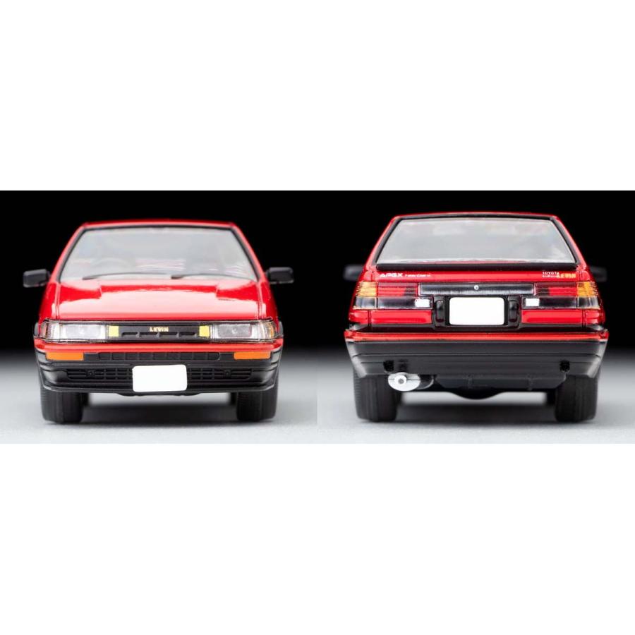 トミーテック 1/ 64 LV-N304a トヨタ カローラレビン 2ドア GT-APEX 85年式(赤/ 黒)(327189)ミニカー 返品種別B｜joshin｜04
