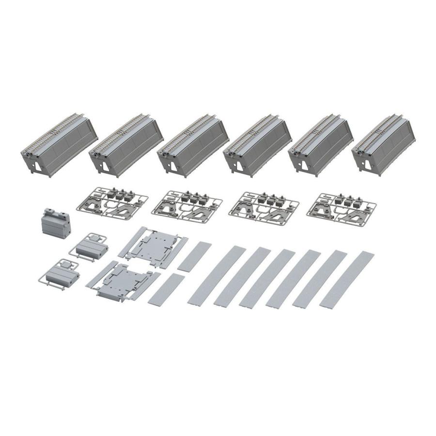 孫策　ガレージキット TOMIX 築堤大カーブレール複線化セット 品番：91047 | NGaugeJP