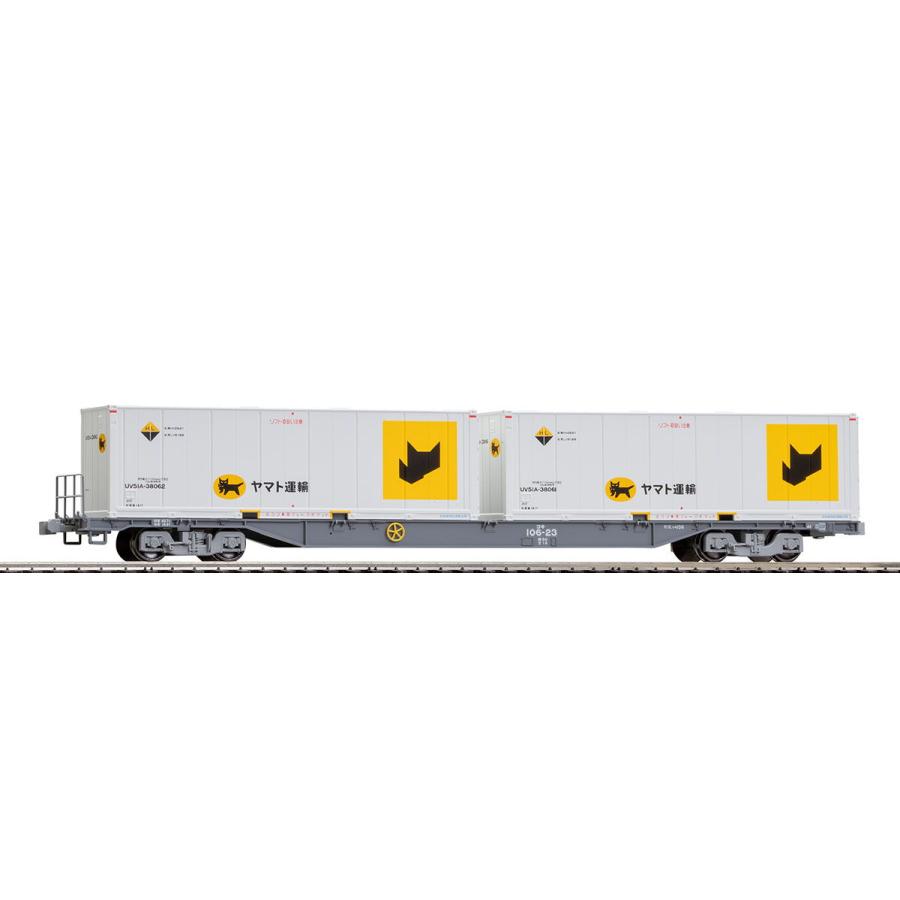 トミックス (HO) HO-747 JR貨車 コキ106形(新塗装・ヤマト運輸コンテナ