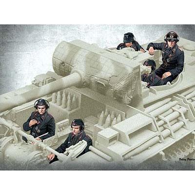 マスターボックス 1/ 35 独・戦車搭乗中・戦車兵5体・1944-45 マスターボックス 1/ 35 独・戦車搭乗中・戦車兵5体・1944-45