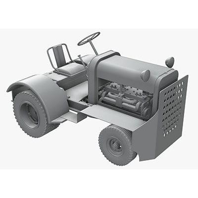 サンダーモデル 1/ 32 米英・クラークトール6トラクターMill-44型・不整地用ダブルタイヤ(TB32004)プラモデル 返品種別B｜joshin｜04