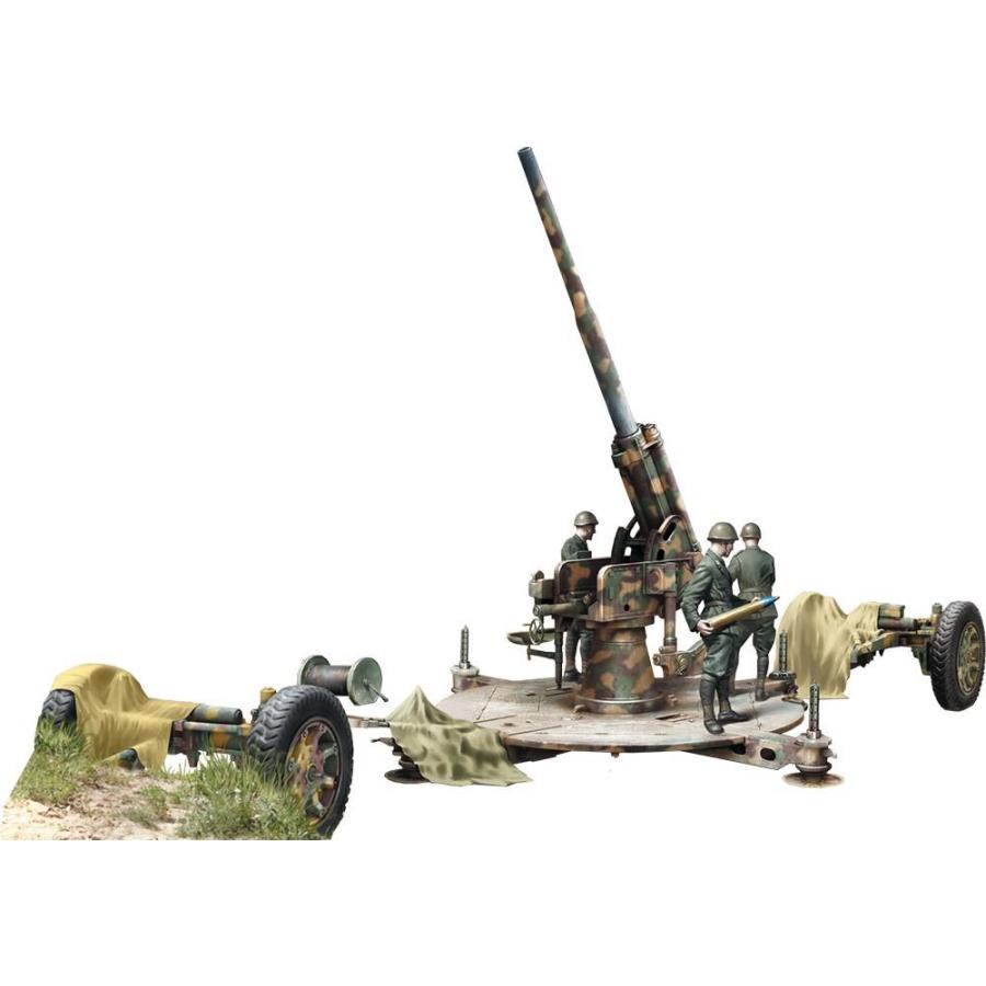 IBG 1/ 72 伊・da 90/ 53 90mm高射砲(PB72159)プラモデル 返品種別B