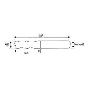 プロチ TIALNコート4枚刃超硬エンドミル12mm PROCHI PRC-T12M4 プロチ TIALNコート4枚刃超硬エンドミル12mm PROCHI PRC-T12M4