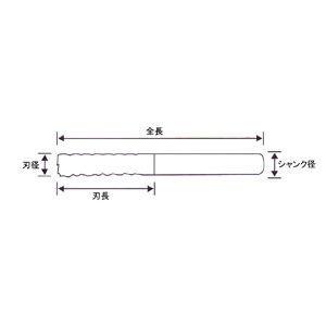 プロチ 6枚刃超硬スクエアE/ Mロング12mm PROCHI PRC-T12M6L 返品種別B_1