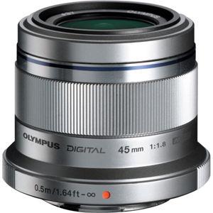 オリンパス M.ZUIKO DIGITAL 45mm F1.8 [シルバー] kの商品画像（Yahoo!ショッピング）