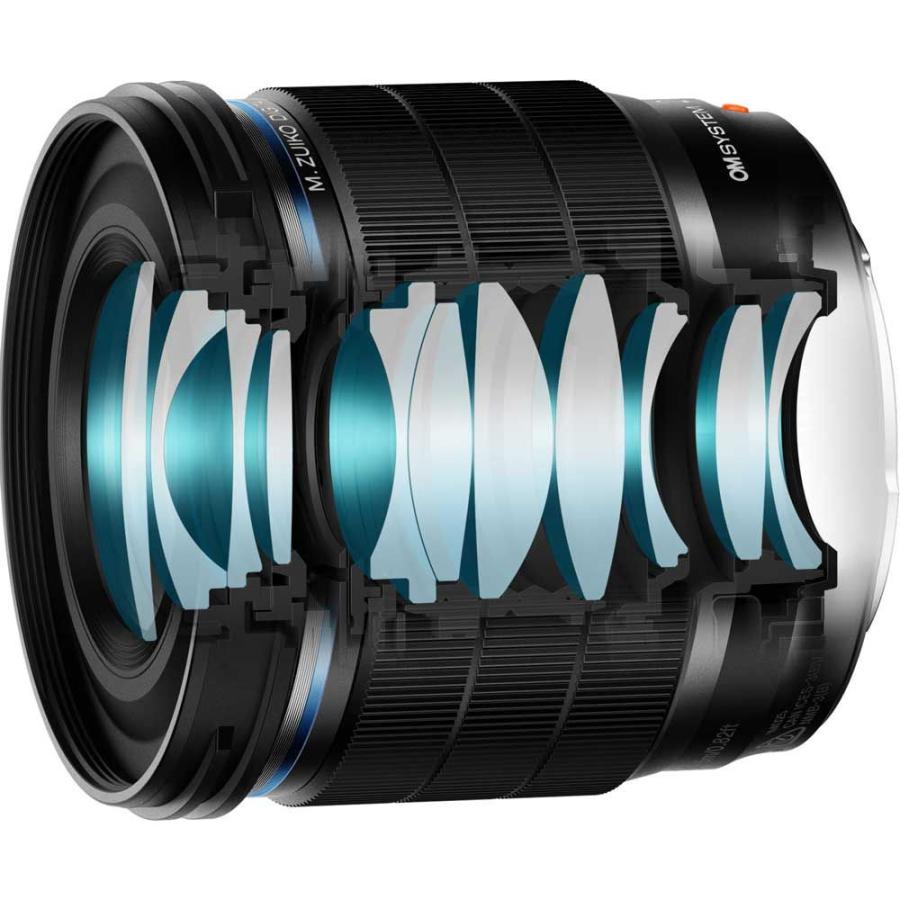OM SYSTEM M.ZUIKO DIGITAL ED 20mm F1.4 PRO ※マイクロフォーサーズ用レンズ ED20MMF1.4PRO-BLK 返品種別Aの画像