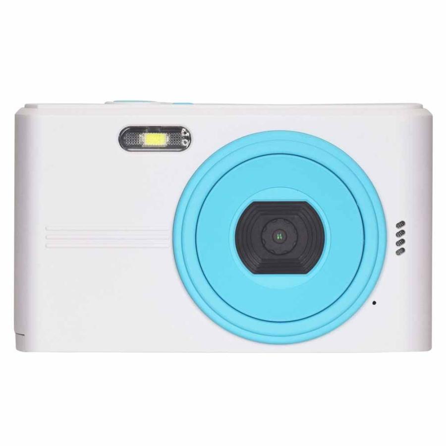 KEIYO コンパクトデジタルカメラ(ホワイト×アクア) NT-DC001-WAQ 返品種別A｜joshin｜02