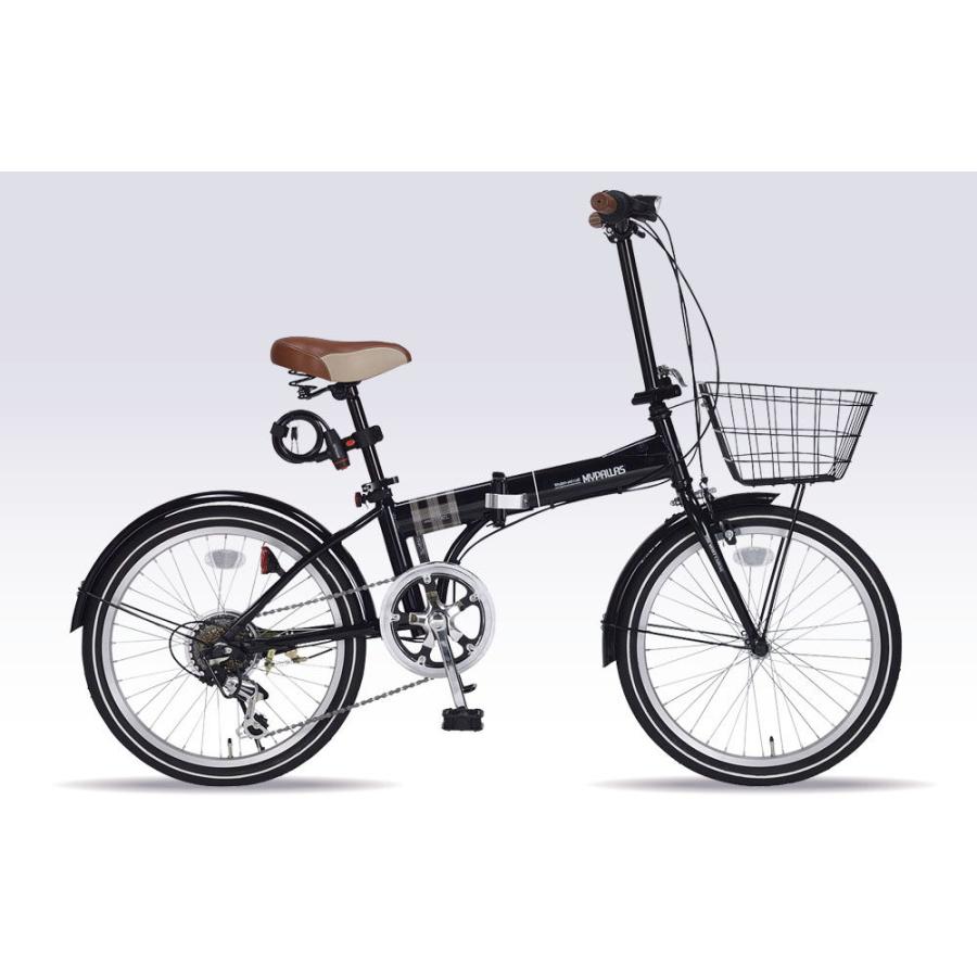マイパラス 折りたたみ自転車 20インチ ブラック MYPALLAS 返品種別B プレゼント 生まれのブランドで NOEL MF-206F-BK
