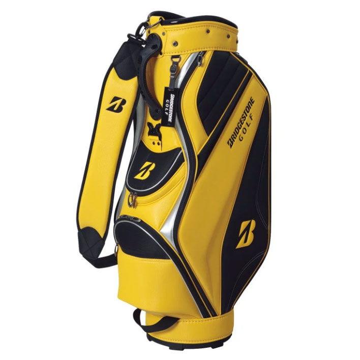 ブリヂストンBRIDGESTONEキャディバッグ イエロー9型47インチ ゴルフ