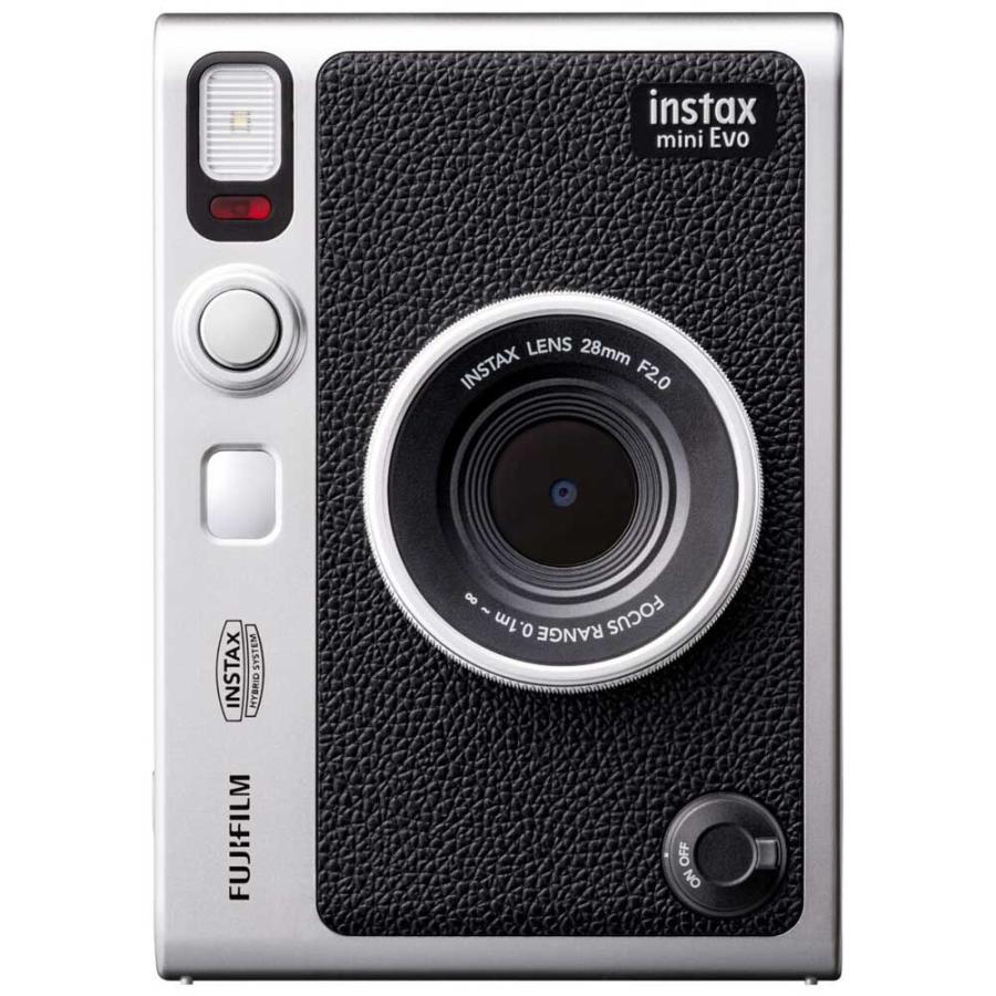 富士フイルム インスタントカメラ「instax mini Evo」(ブラック) チェキ エボ INS_MINI_EVO_BLACK_C 返品種別A｜joshin｜02