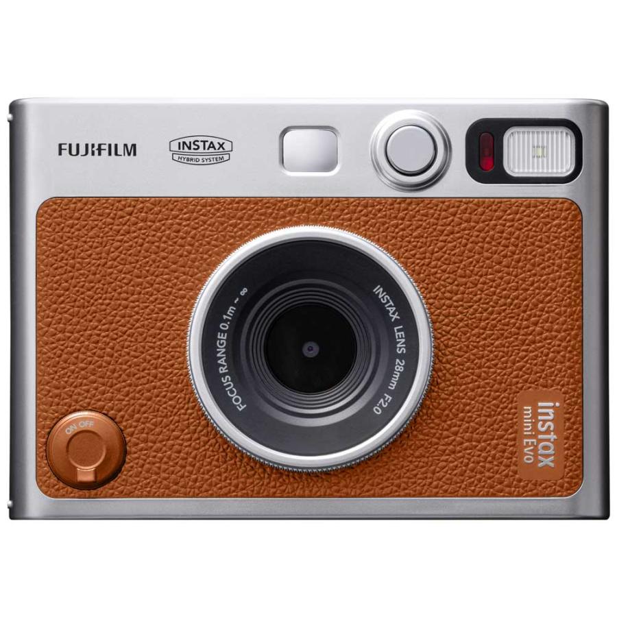FUJIFILM (富士フィルム) instax mini Evo チェキ USB Type-C対応 [ブラウン]