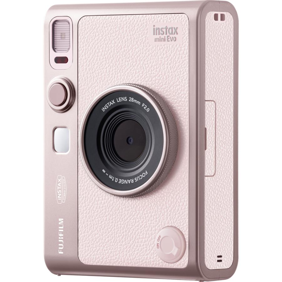 富士フイルム インスタントカメラ「instax mini Evo」(ジェントルローズ) チェキ エボ GENTLE ROSE INS_MINI_EVO_G_PKC 返品種別A