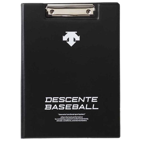 デサント 一流の品質 野球 ソフトボール用フォーメーションバインダー DESCENTE 900円 アクセサリー 爆買い新作 返品種別A2 DS-C1011B-BLK-F