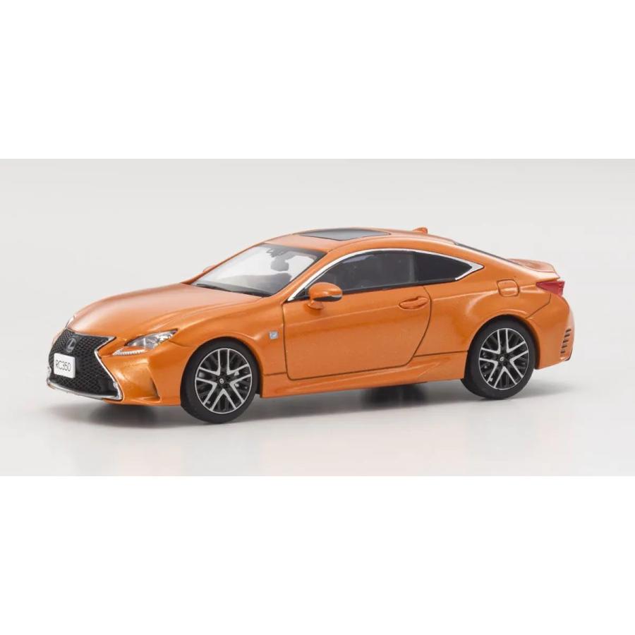 京商　1/43 RC350 Ｆスポーツ 京商 (再生産)1/ 43 レクサス RC350 F スポーツ(ラヴァオレンジ