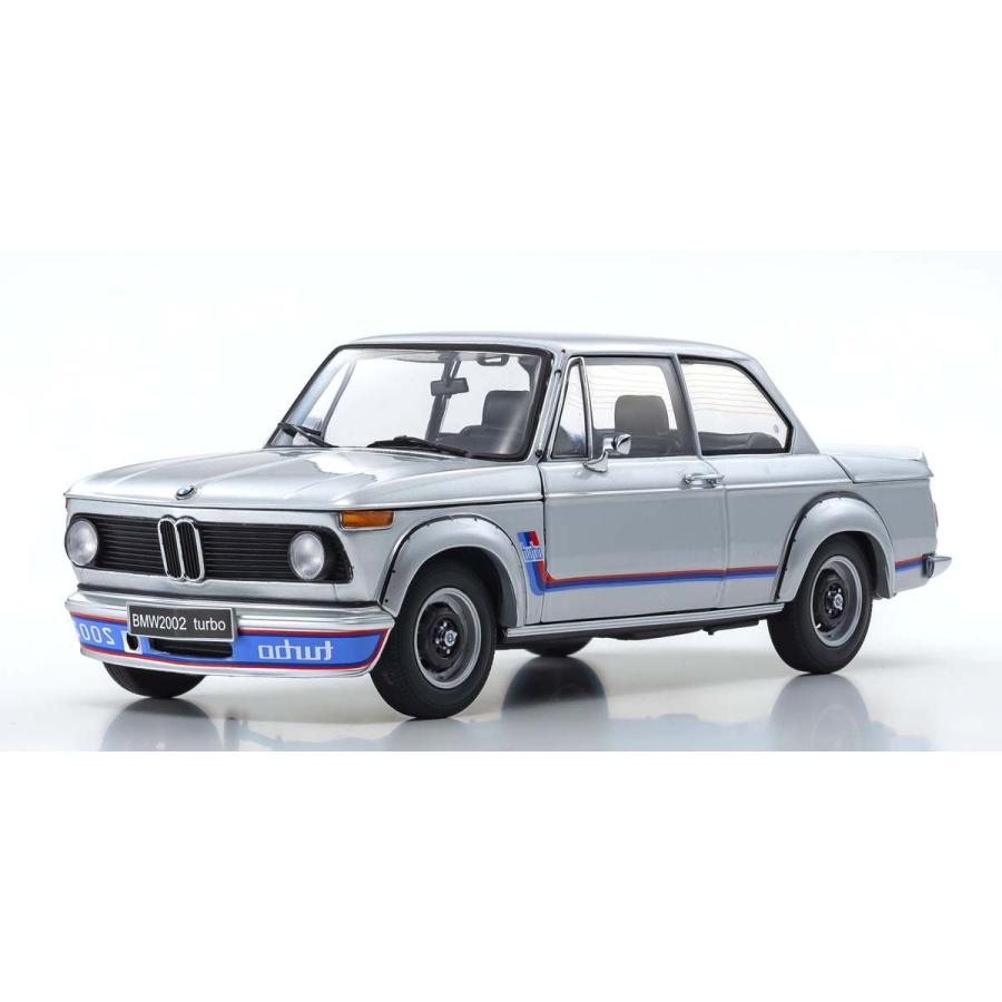 京商 1/ 18 BMW 2002 ターボ (シルバー)(KS08544S)ミニカー 返品種別B 
