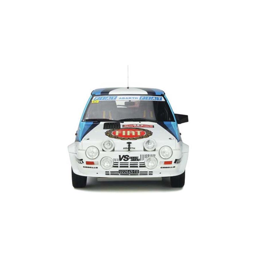 OttOmobile 1/ 18 フィアット リトモ アバルト Gr.2 #15 (ホワイト/ ブルー)(OTM888)ミニカー 返品種別Bの画像