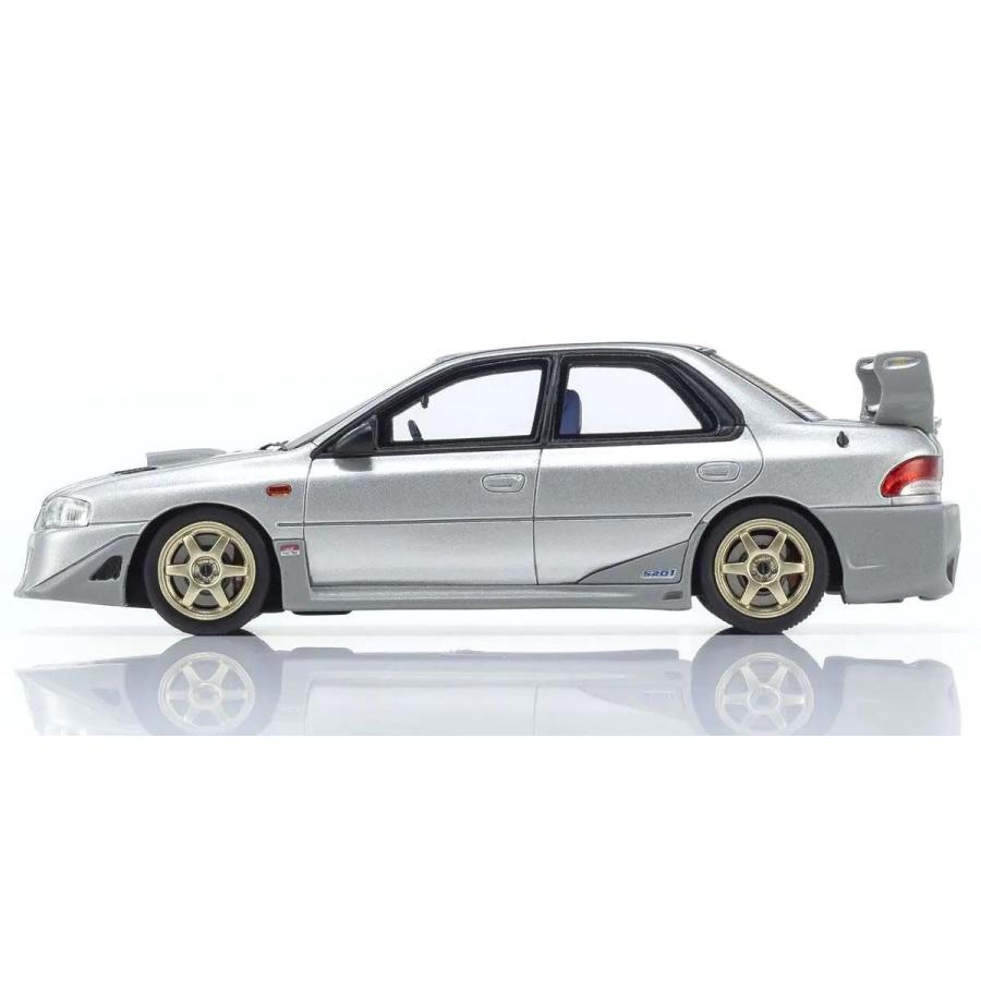 京商 1/ 43 スバル インプレッサ S201 (シルバー)(KSR43117S