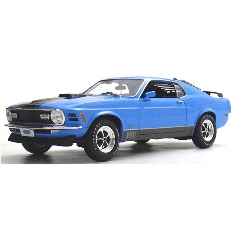 Maisto 1/ 18 フォード マスタング マッハ1 1970 ブルー(MS31453BL 