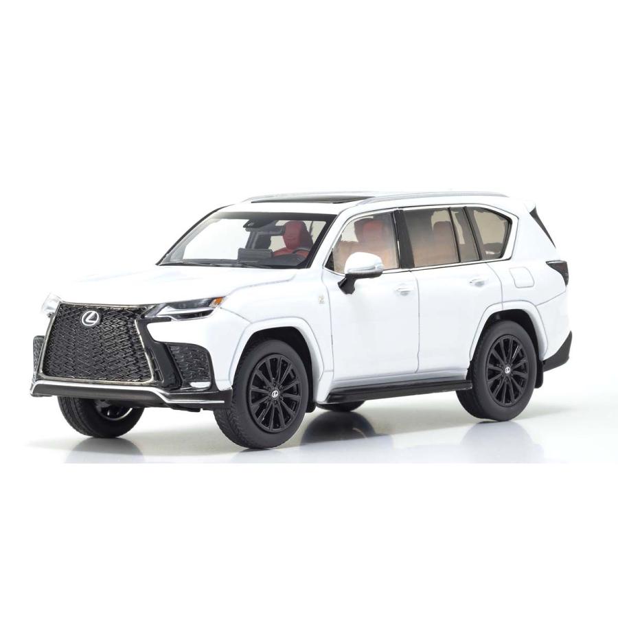 京商 1/ 43 レクサス LX 600 F SPORT (ホワイトノーヴァ GF/ 輸出専用 