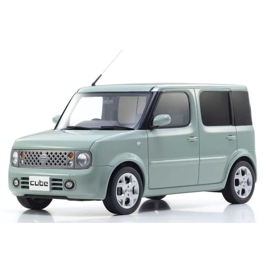 京商 1/ 18 samuraiシリーズ 日産 キューブ(アクアミント)(KSR18060AM