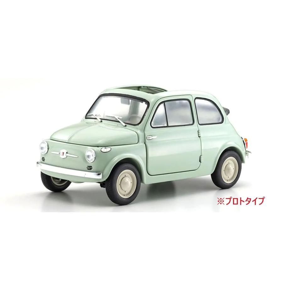 京商 1/ 18 フィアット ヌォーヴァ 500 (グリーンクリア)(KS08966LG