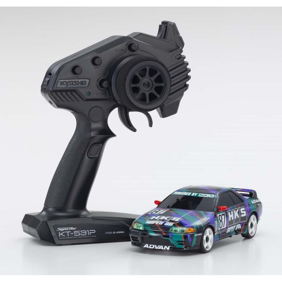 京商 ミニッツAWDレディセット MA-020 HKS スカイライン (R32 GT-R