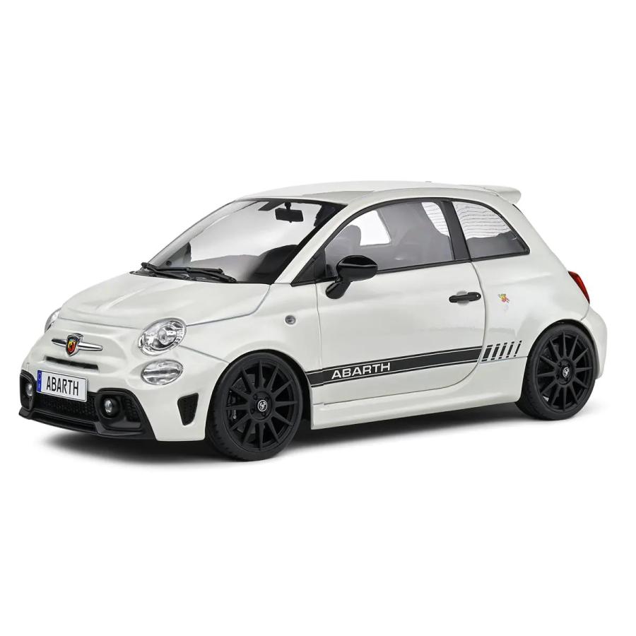ソリド (再生産)1/ 18 フィアット F595 アバルト 2022 (ホワイト