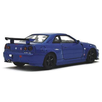モヘイさん専用 ignition model 1/64 ニスモ R34 GT-R Z-tune Silver 完成品