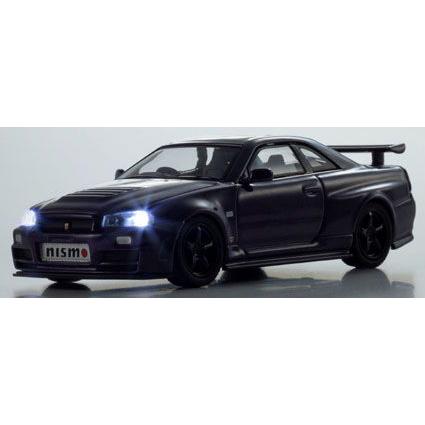 京商 1/ 64 [MOTN] ニスモ R34 GT-R Z-tune LED搭載 (ベイサイド