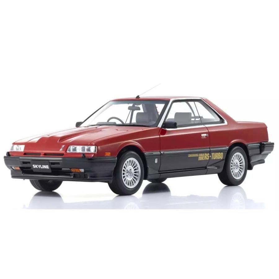 京商 1/ 18 日産 スカイライン 2000 ターボ RS-X (レッド)(KSR18065R