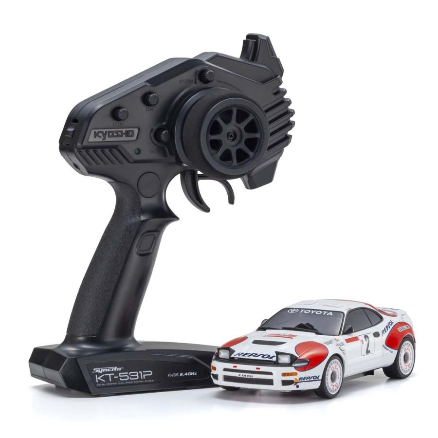 京商 ミニッツAWD トヨタ セリカ GT-FOUR RC No.2 WRC 1992 カルロス