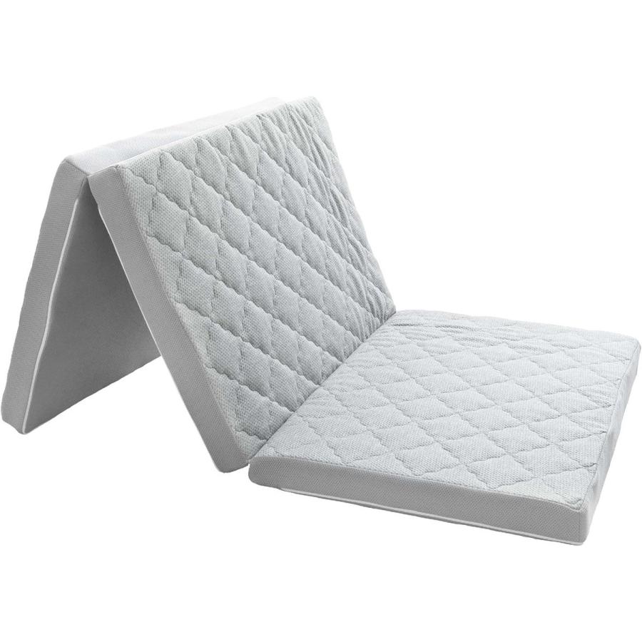 モリシタ 空気の上で眠るマットレス シングル(グレー・97×200×8cm) Air