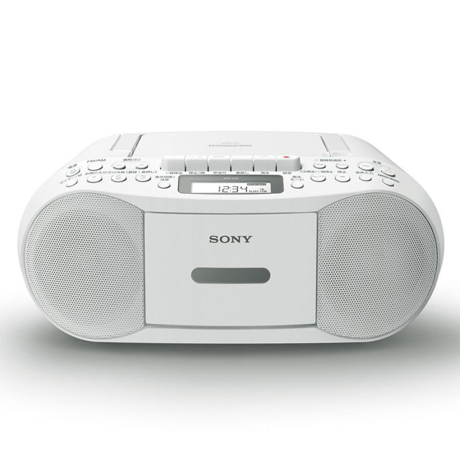 SONY ソニー CDラジカセ(ホワイト) CFD-S70-W 返品種別A