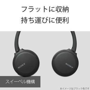 ソニー Bluetooth対応ダイナミック密閉型ヘッドホン(ブラック) SONY WH-CH510-B 返品種別A｜joshin｜06