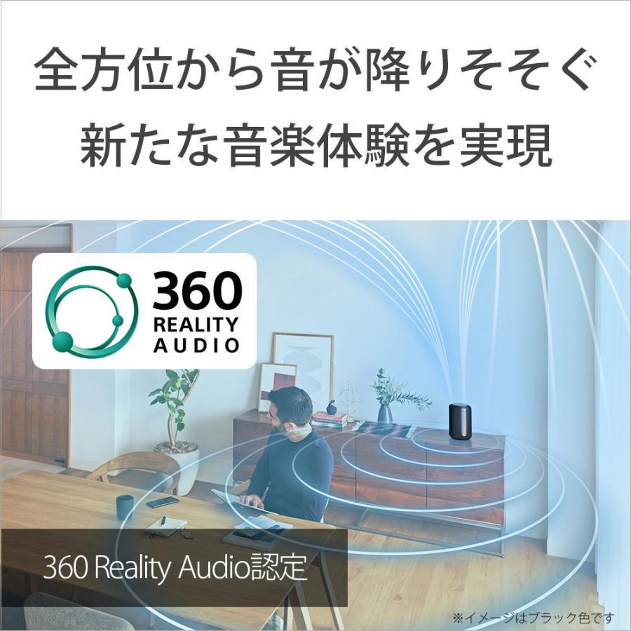 ソニー 360 Reality Audio対応 Bluetoothスピーカー(グレー) SONY 360 Reality Audio SRS-RA3000H 返品種別A｜joshin｜04