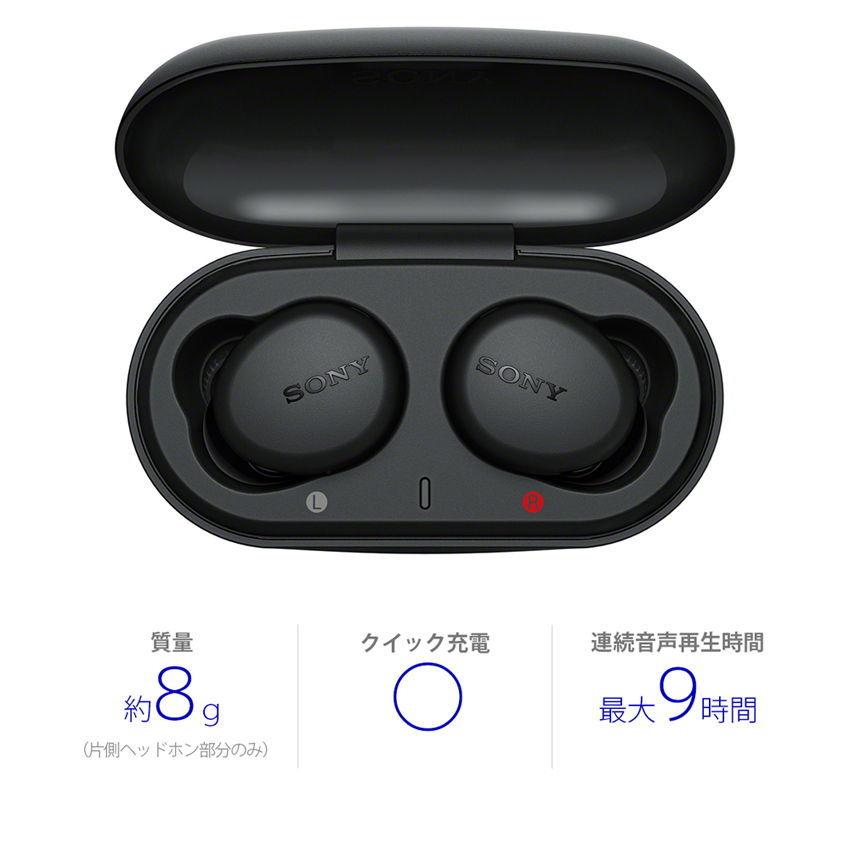ソニー 完全ワイヤレス Bluetoothイヤホン(ブラック) SONY WF-XB700-B 返品種別A｜joshin｜02