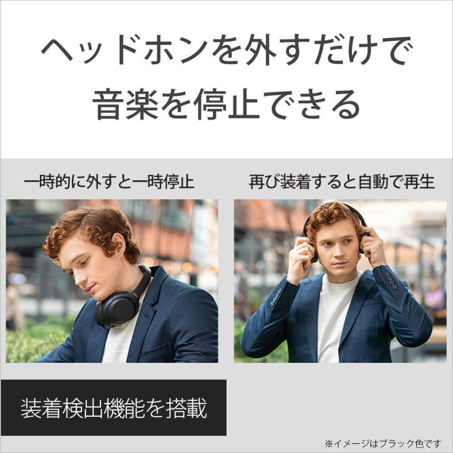 ソニー ノイズキャンセリング機能搭載Bluetooth対応ダイナミック密閉型ヘッドホン(プラチナシルバー) SONY 1000Xシリーズ WH-1000XM4S 返品種別A｜joshin｜10