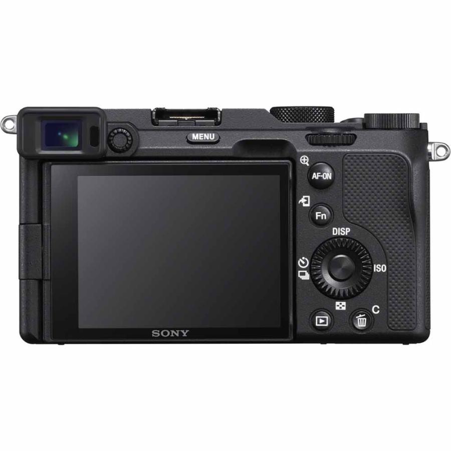 ソニー フルサイズミラーレス一眼カメラ「α7C」ズームレンズキット(ブラック) SONY ILCE-7CL-B 返品種別A｜joshin｜04