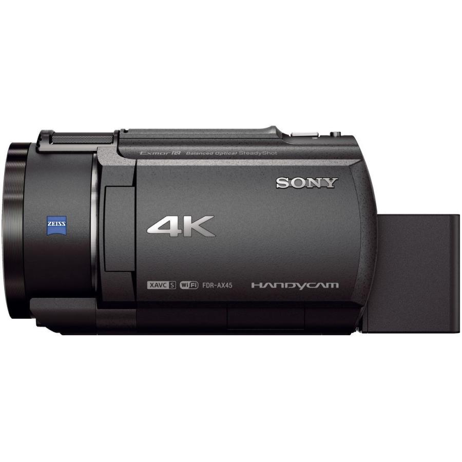 SONY（ソニー） デジタル4Kビデオカメラ「FDR-AX45A」(ブラック) FDR