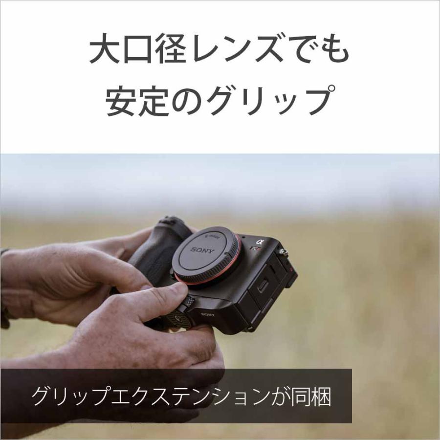 ソニー フルサイズミラーレス一眼カメラ「α7CR」ボディ(ブラック) SONY ILCE-7CR-B 返品種別A｜joshin｜13