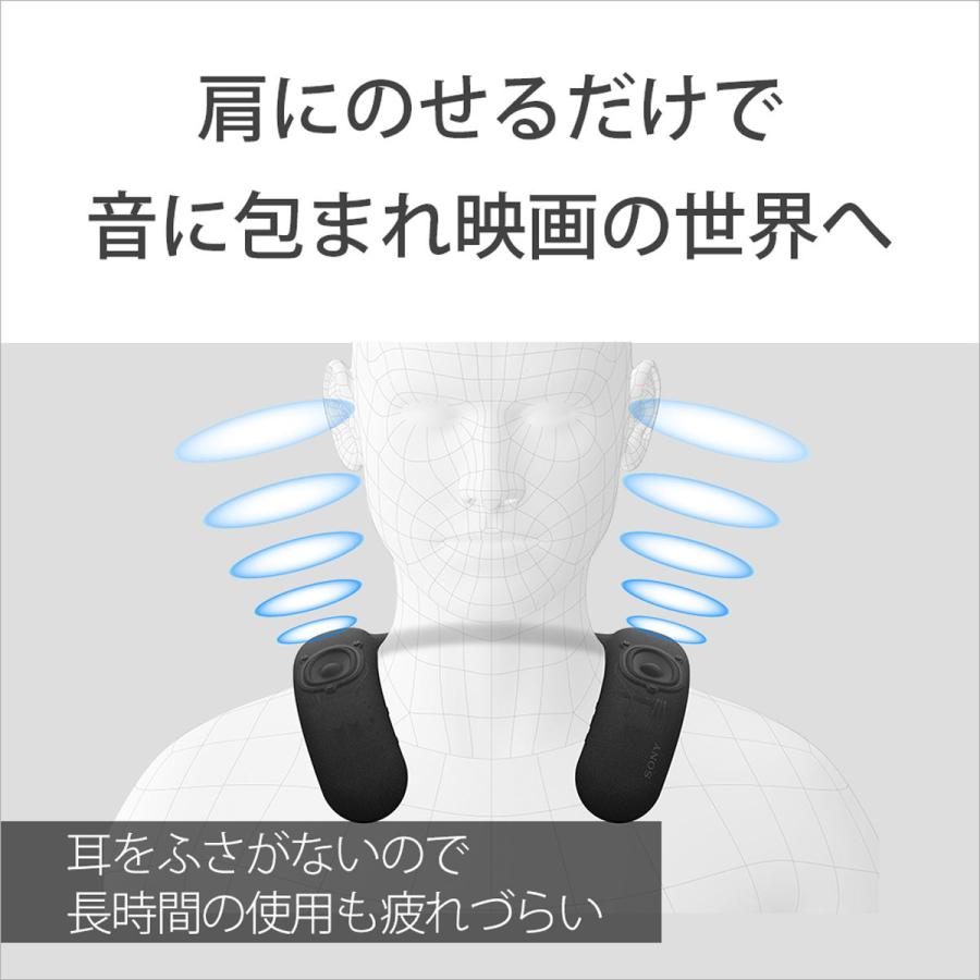 ソニー ワイヤレスネックスピーカー《BRAVIA(ブラビア) Theatre ソニー ワイヤレスネックスピーカー《BRAVIA(ブラビア) Theatre