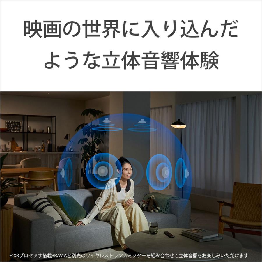 ソニー ワイヤレスネックスピーカー《BRAVIA(ブラビア) Theatre U》 SONY HT-AN7 返品種別A｜joshin｜05