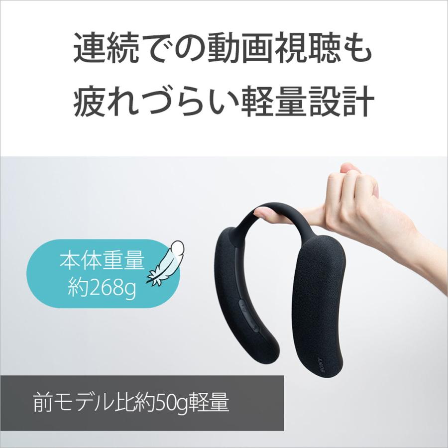 ソニー ワイヤレスネックスピーカー《BRAVIA(ブラビア) Theatre ソニー ワイヤレスネックスピーカー《BRAVIA(ブラビア) Theatre