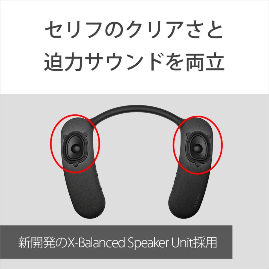ソニー ワイヤレスネックスピーカー《BRAVIA(ブラビア) Theatre ソニー ワイヤレスネックスピーカー《BRAVIA(ブラビア) Theatre