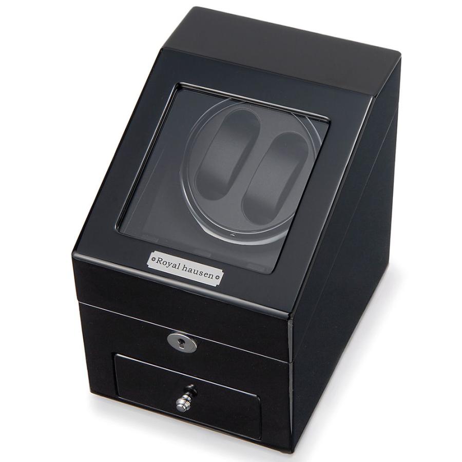 ロイヤルハウゼン (国内正規品)時計収納ケース付き高級ワインダー 木製